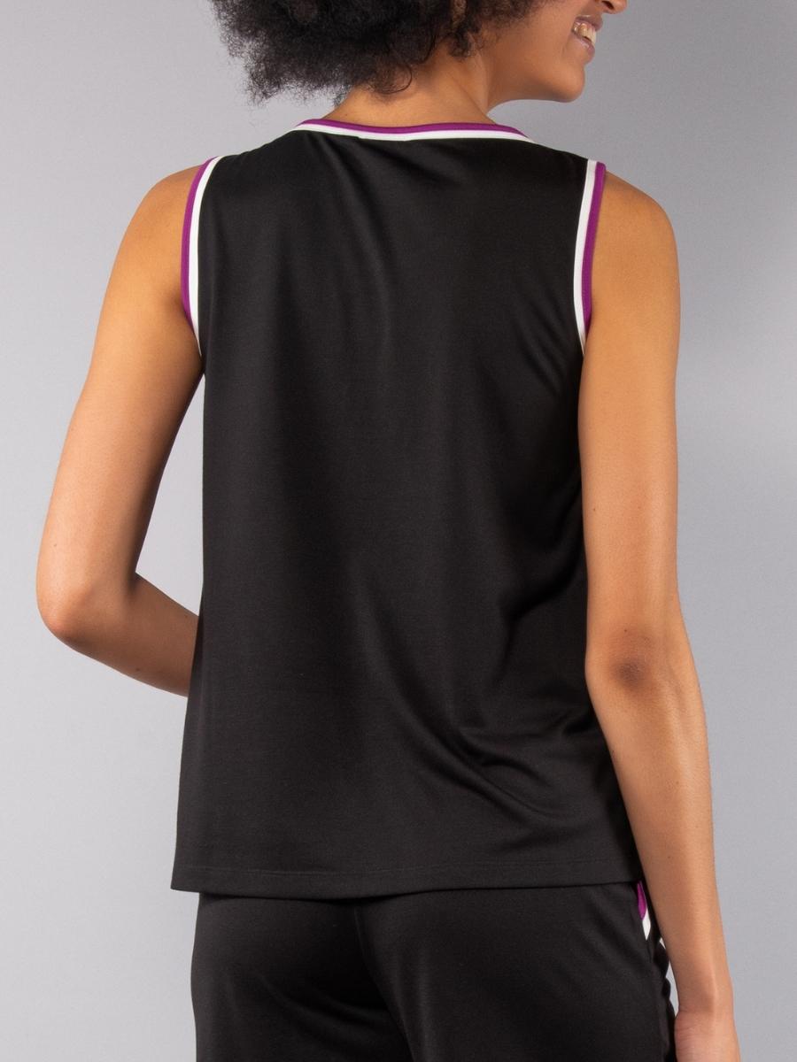 SU56-Canotta con spilla fiore - immagine 2