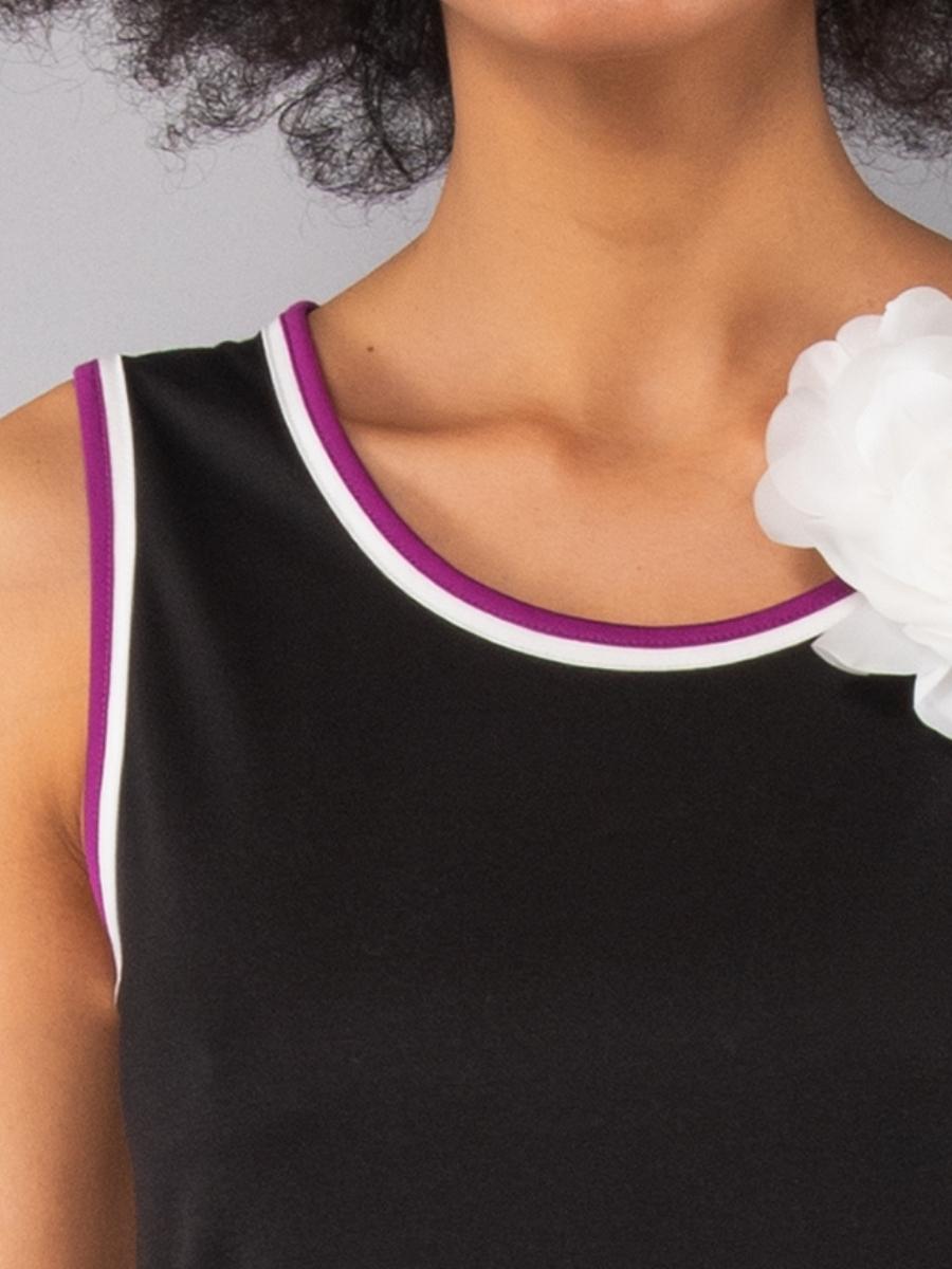 SU56-Canotta con spilla fiore - immagine 4