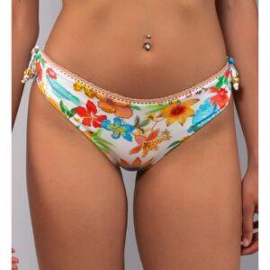 FI45-Slip laccetti floreale