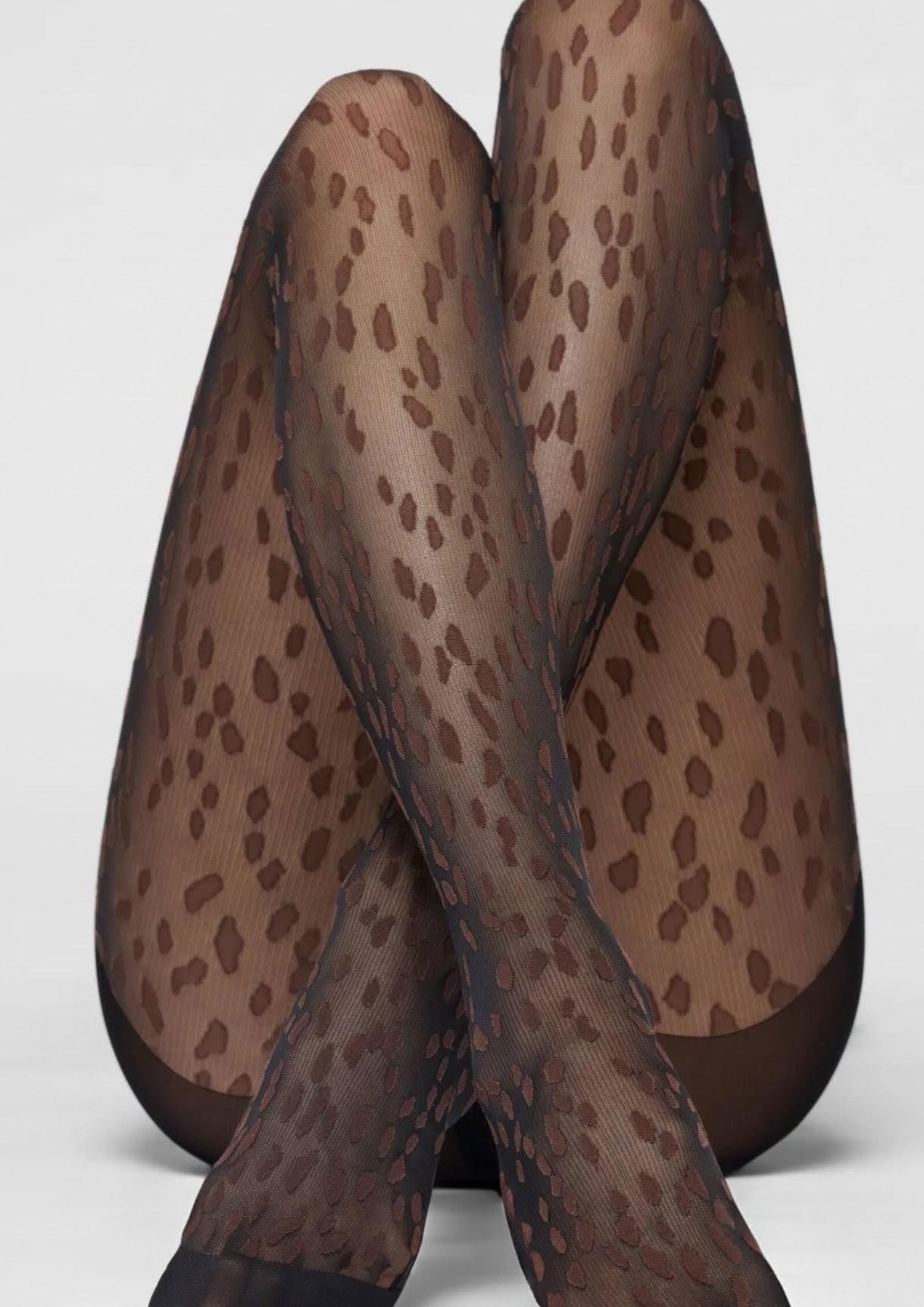Collant velato Abstract Wild - immagine 3