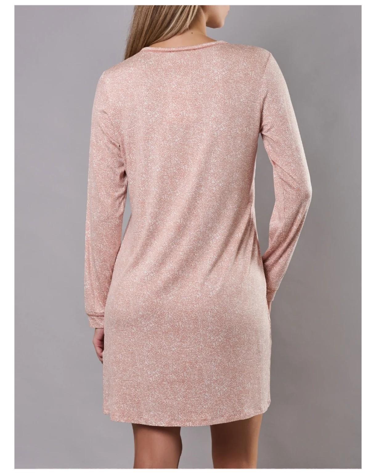 CA27-Camicia da notte serafino in viscosa Camouflage - immagine 4
