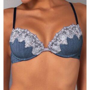 LE24-Push-up con coppe imbottite e ferretto Chevron