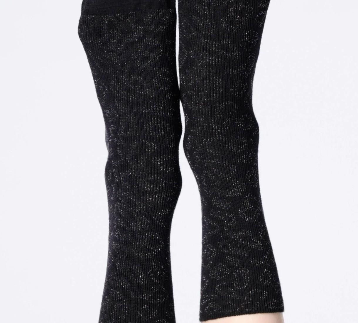 Calzino corto in caldo cotone con dettagli lamé Glam Spots - immagine 6