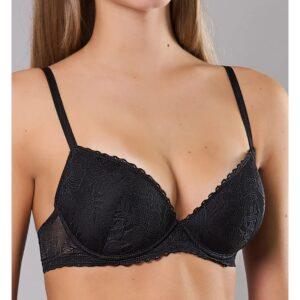 DE25C-Reggiseno con ferretto e coppa imbottita in pizzo